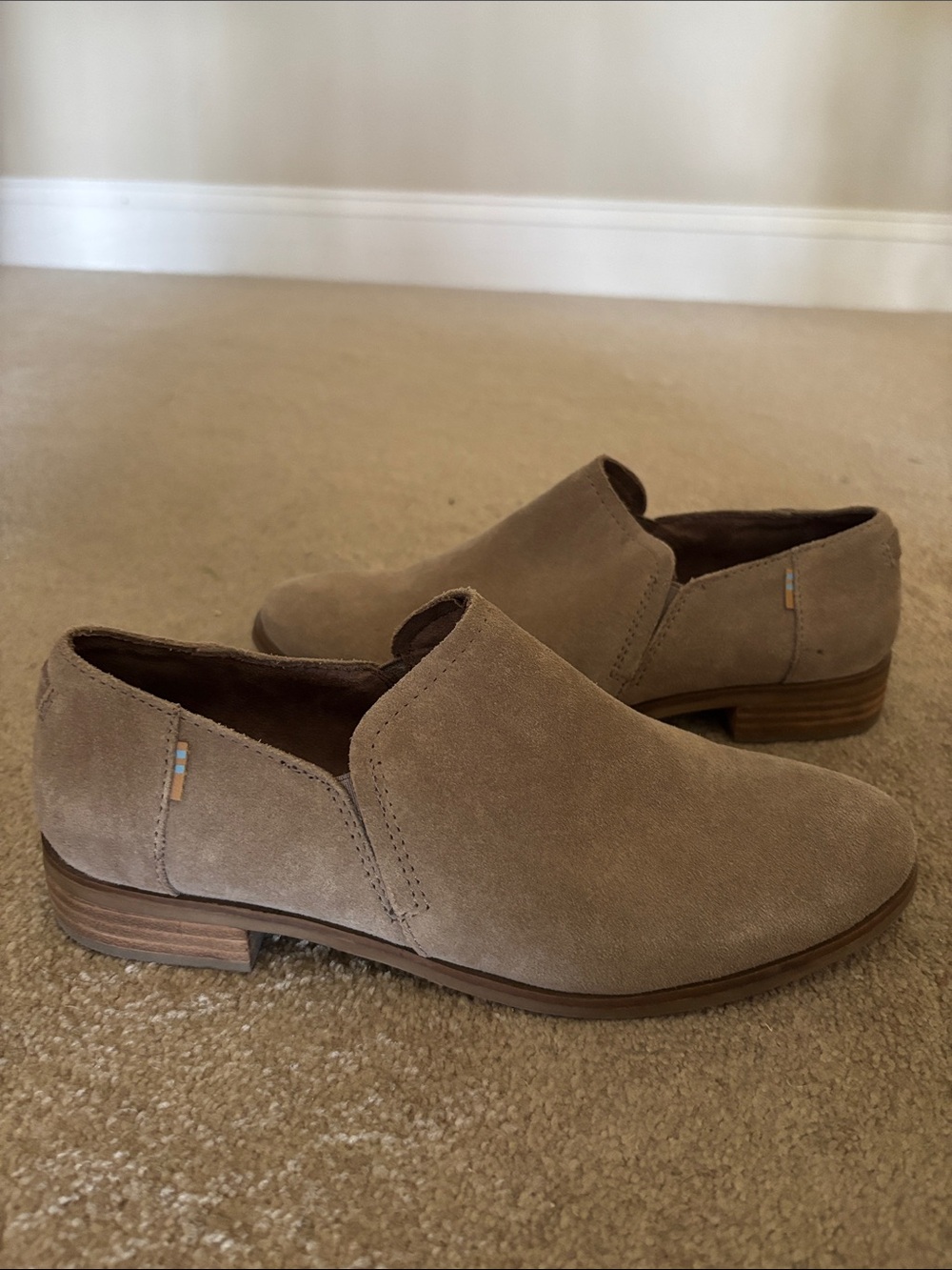 Tom’s Suede Shoes